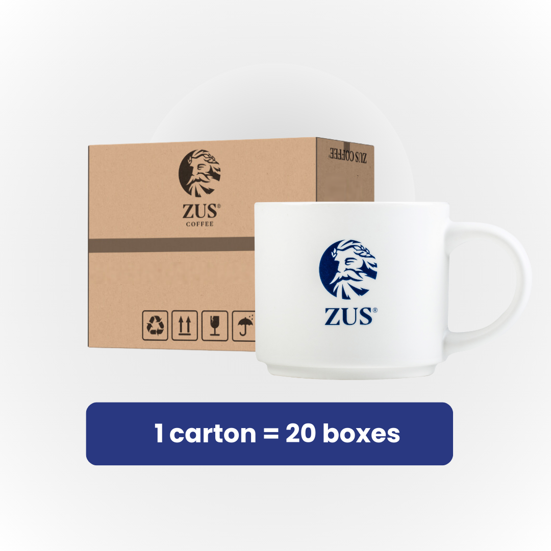 ZUS OG Ceramic Mug (16oz) - 1 carton x 20 boxes