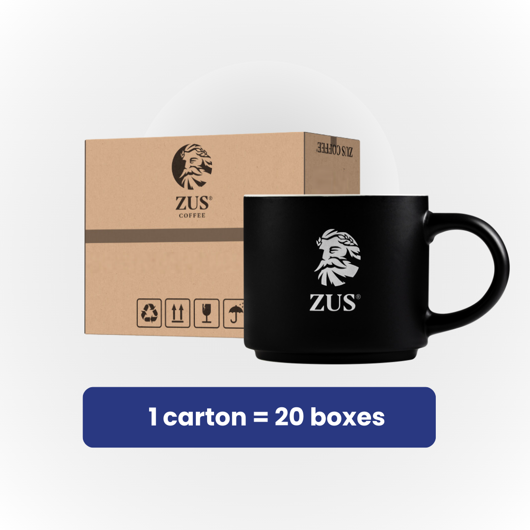 ZUS OG Ceramic Mug (16oz) - 1 carton x 20 boxes