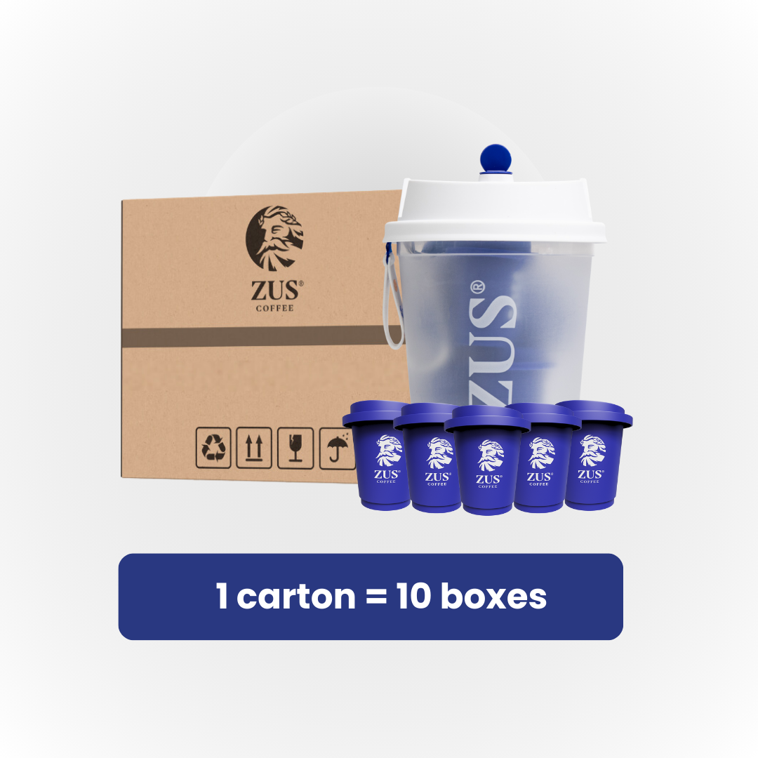 ZUS Superfine FD Instant Coffee Capsule (Cup) - BOSS - 1 carton x 10 boxes