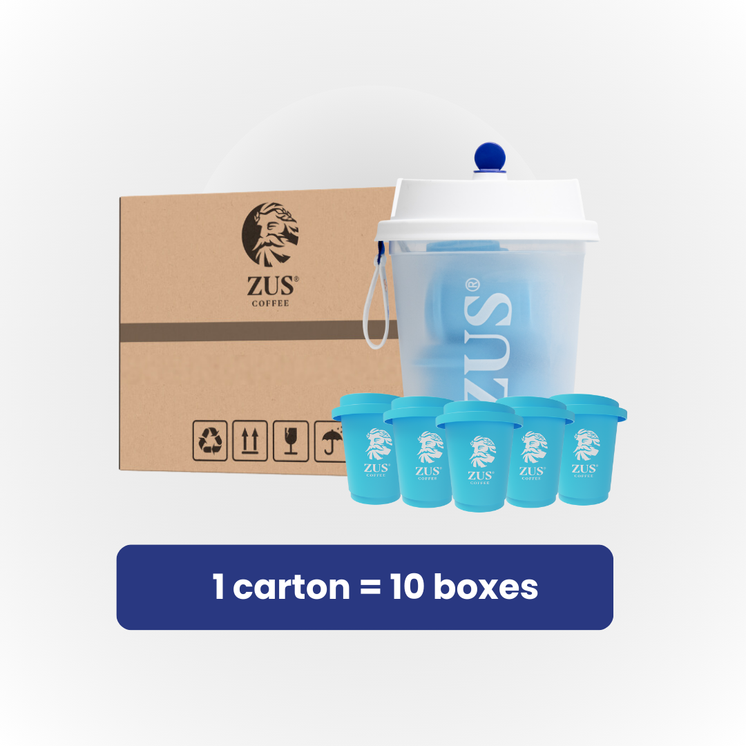 ZUS Superfine FD Instant Coffee Capsule (Cup) - LYDIA - 1 carton x 10 boxes