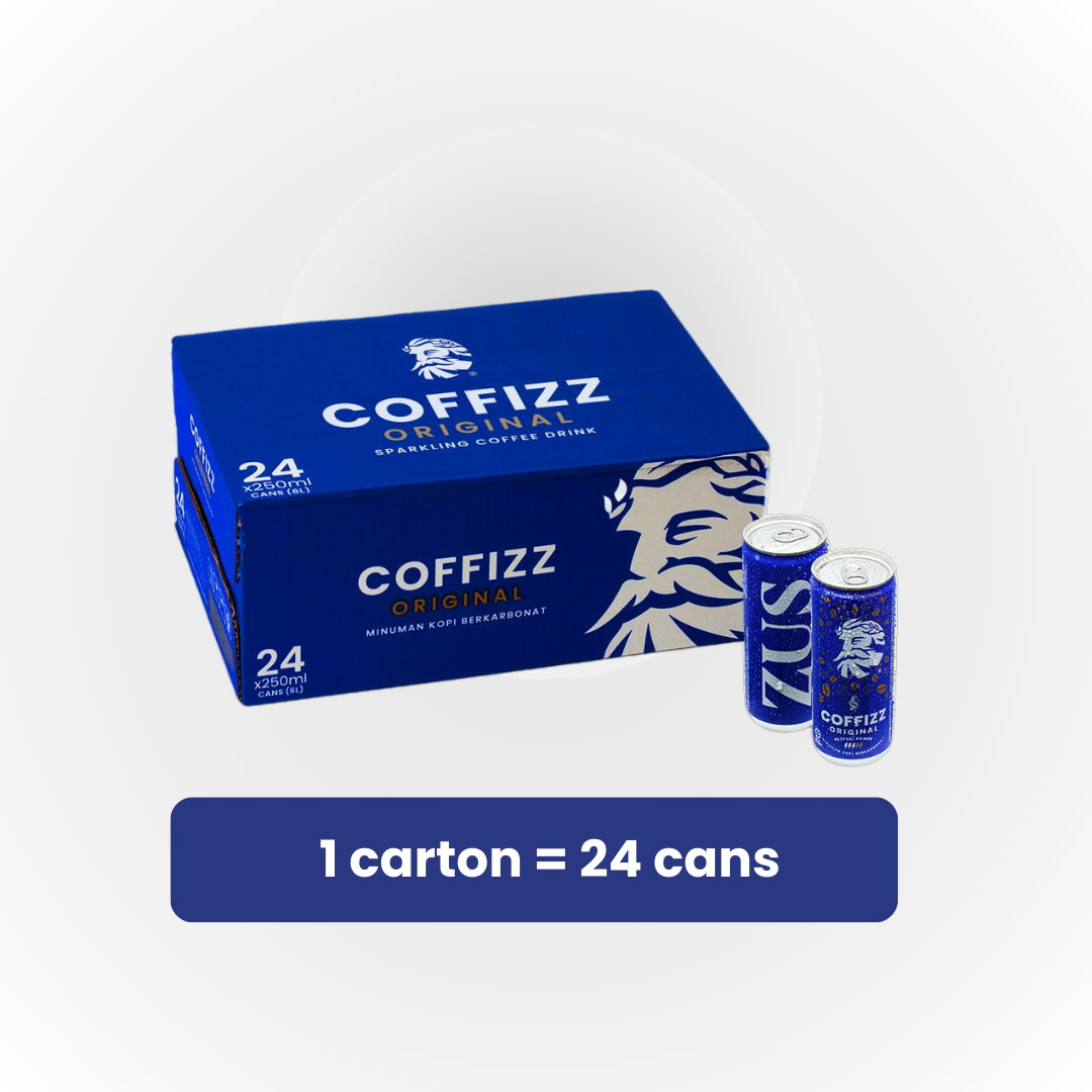 ZUS COFFIZZ - Original - 250ml - 1 carton x 24 cans