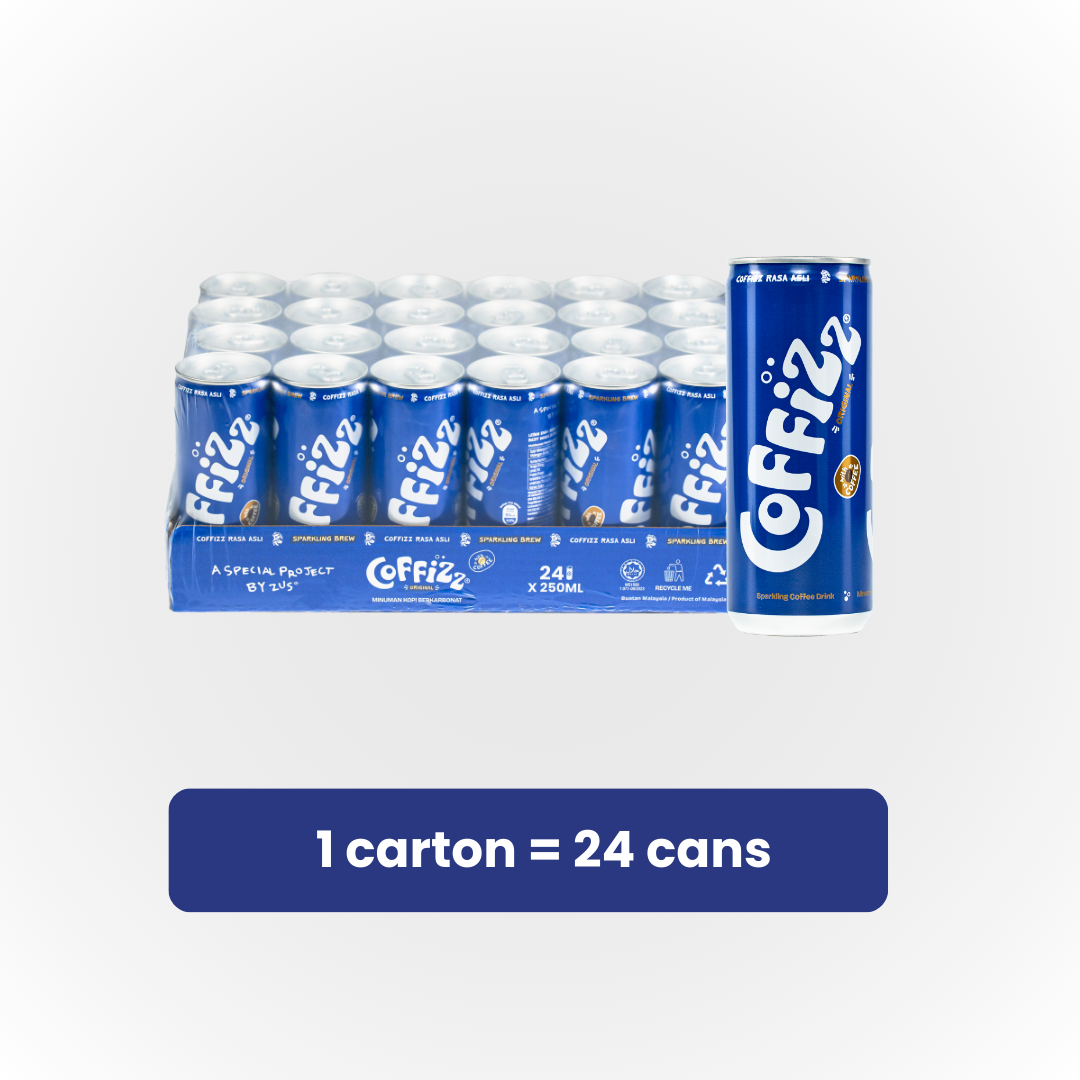 ZUS® Coffizz® Original - 1 carton x 24 cans